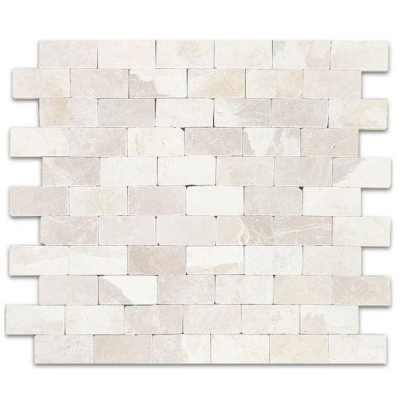 Placi Marmura Bej Rustic Antichizat 7.6 x 15 x 1 cm — imagine 2
