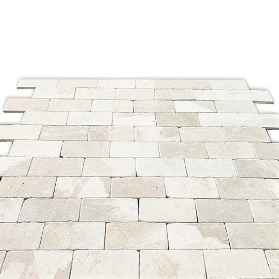 Placi Marmura Bej Rustic Antichizat 7.6 x 15 x 1 cm — imagine 3