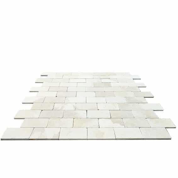 Placi Marmura Bej Rustic Antichizat 7.6 x 15 x 1 cm — imagine 4