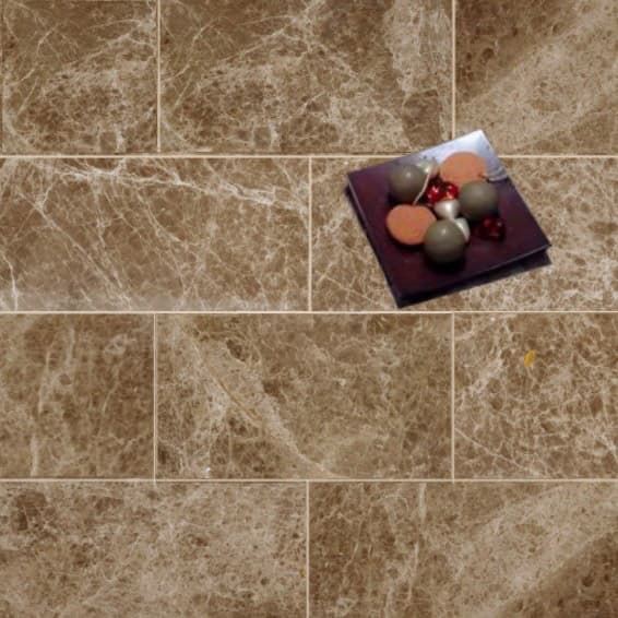 Placi Marmura Emperador Lustruit 30 x 60 x 2 cm — imagine 4