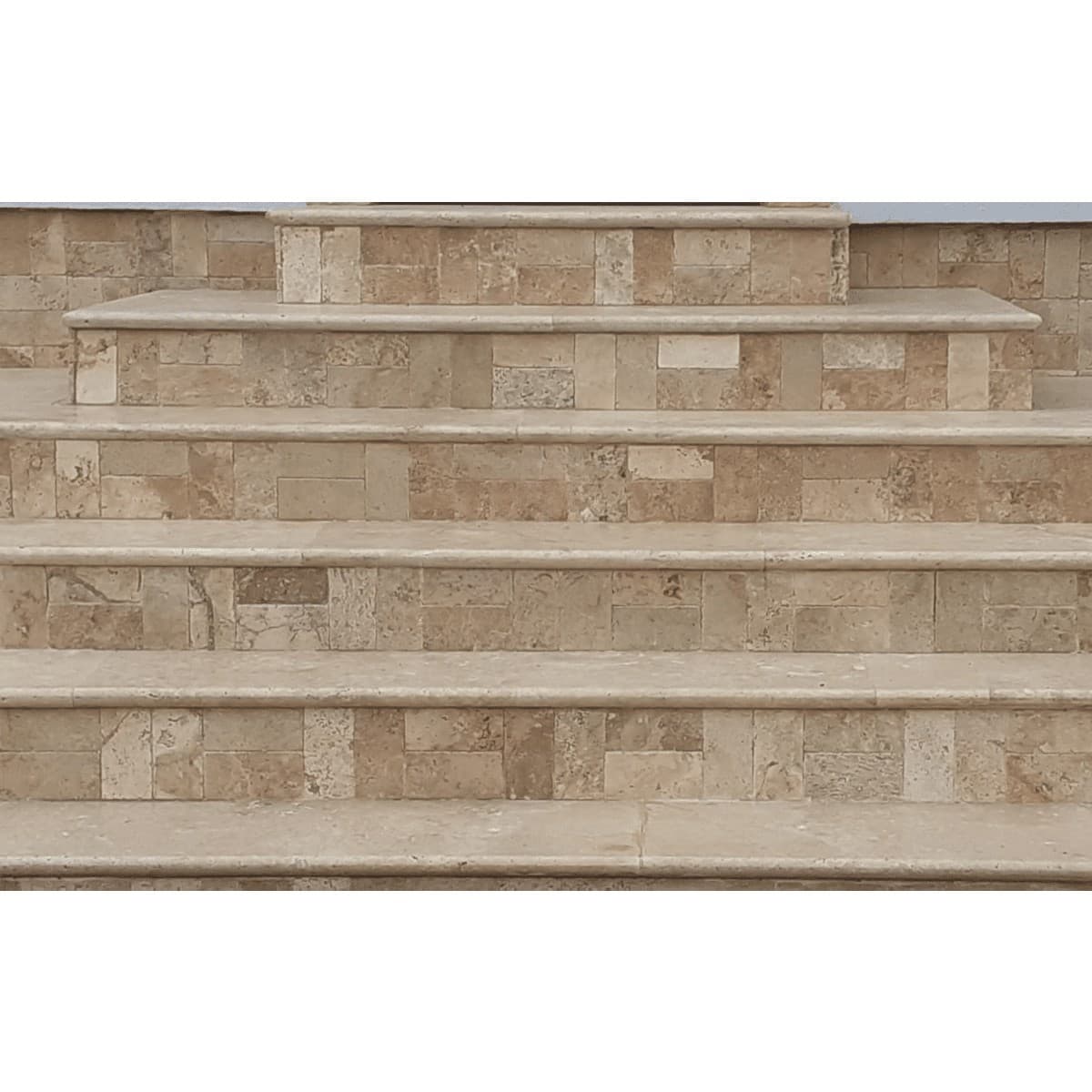 Placi Travertin Classic Antichizat 7.5 x 15 x 1 cm — imagine 2