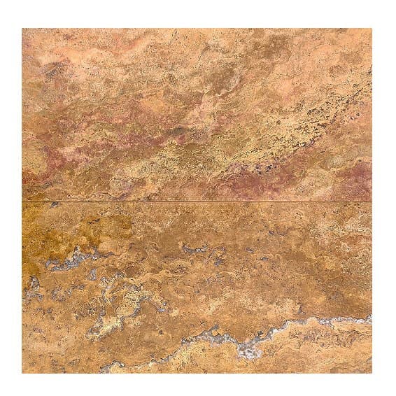 Placi Travertin Golden Lustruit Chituit 30.5 x 61 x 1.2 cm — imagine 4