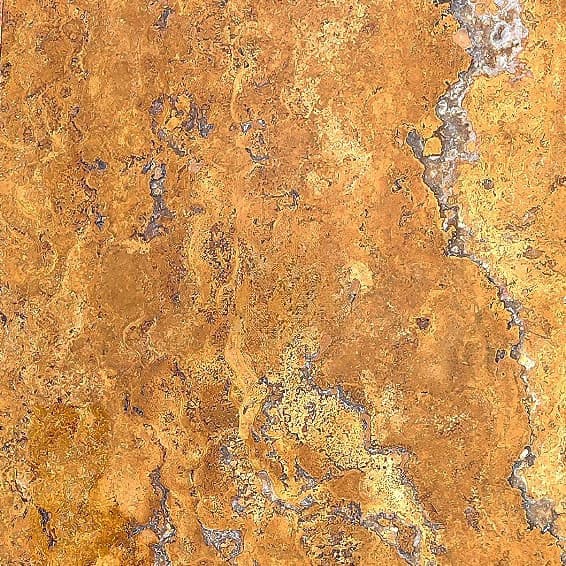 Placi Travertin Golden Lustruit Chituit 30.5 x 61 x 1.2 cm