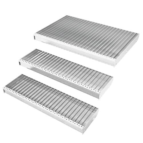 Trepte gratar tip SP, zincate 600x270x30/2, ochi 34×38
