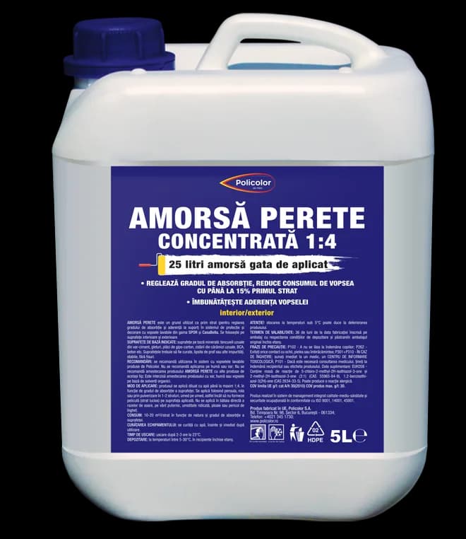Policolor amorsă concentrată pentru interior şi exterior