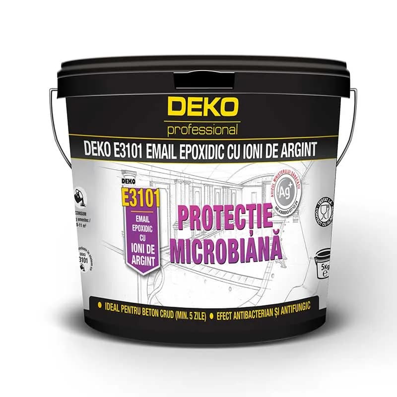 DEKO E3101 email epoxidic cu ioni de Argint (se foloseşte în sistem cu întăritoriul DEKO i3101)