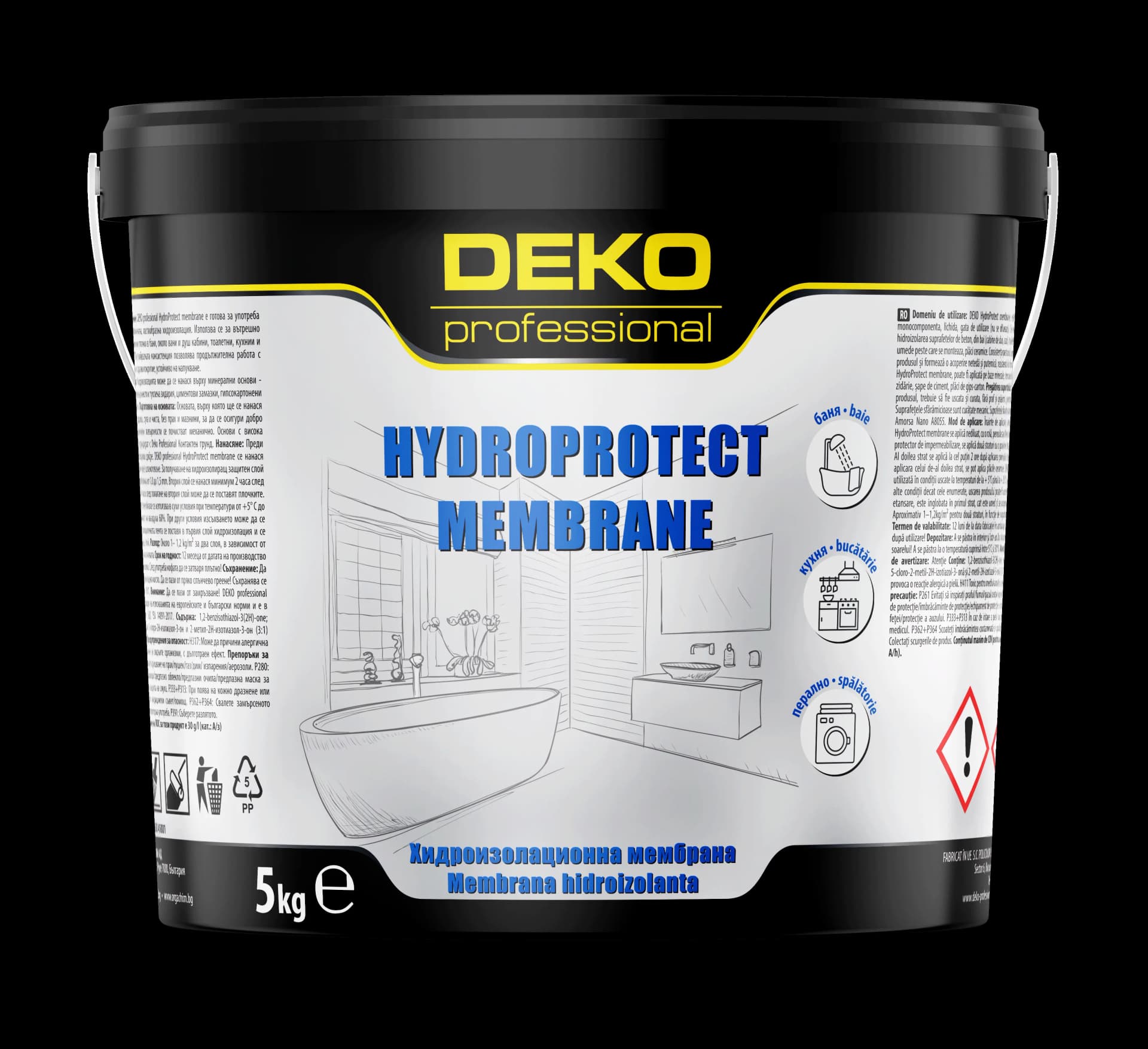 DEKO HydroProtect membrană hidroizolantă 1 K