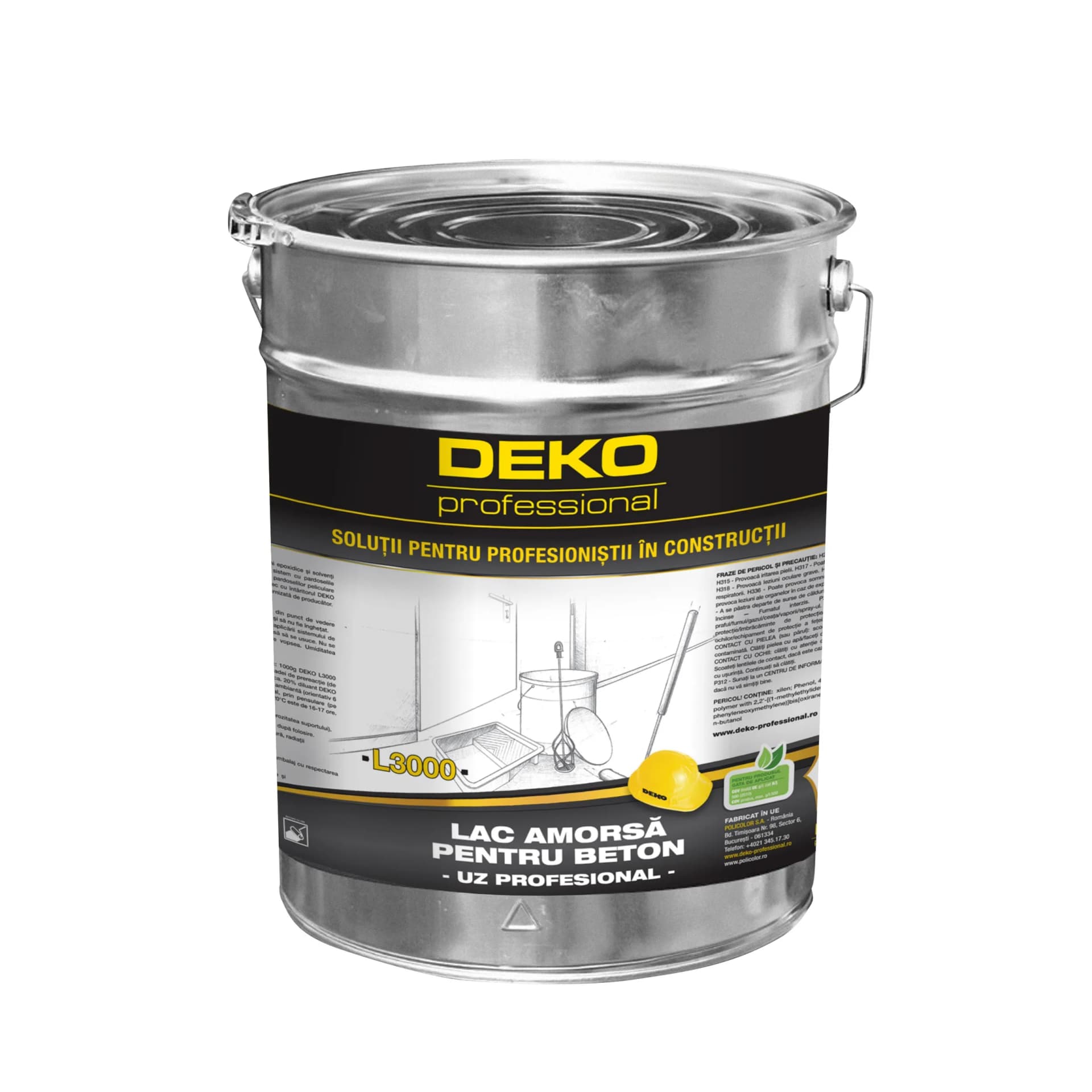 DEKO L3000 lac amorsă pentru beton (se foloseşte în sistem cu întăritoriul DEKO i3000)