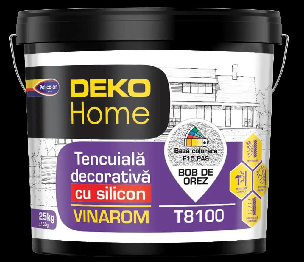 DEKO Home T8100 tencuială cu Silicon VINAROM