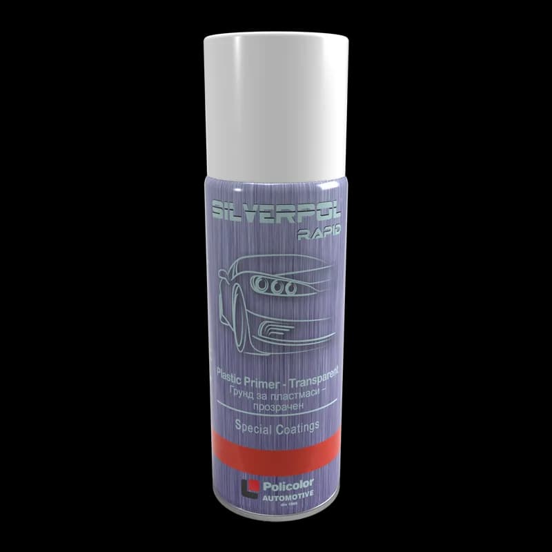 Silverpol spray rapid plastic primer& metalic primer