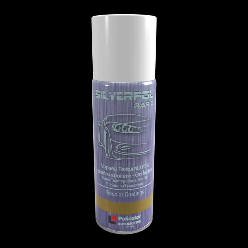 Silverpol vopsea texturată pentru spoilere spray rapid