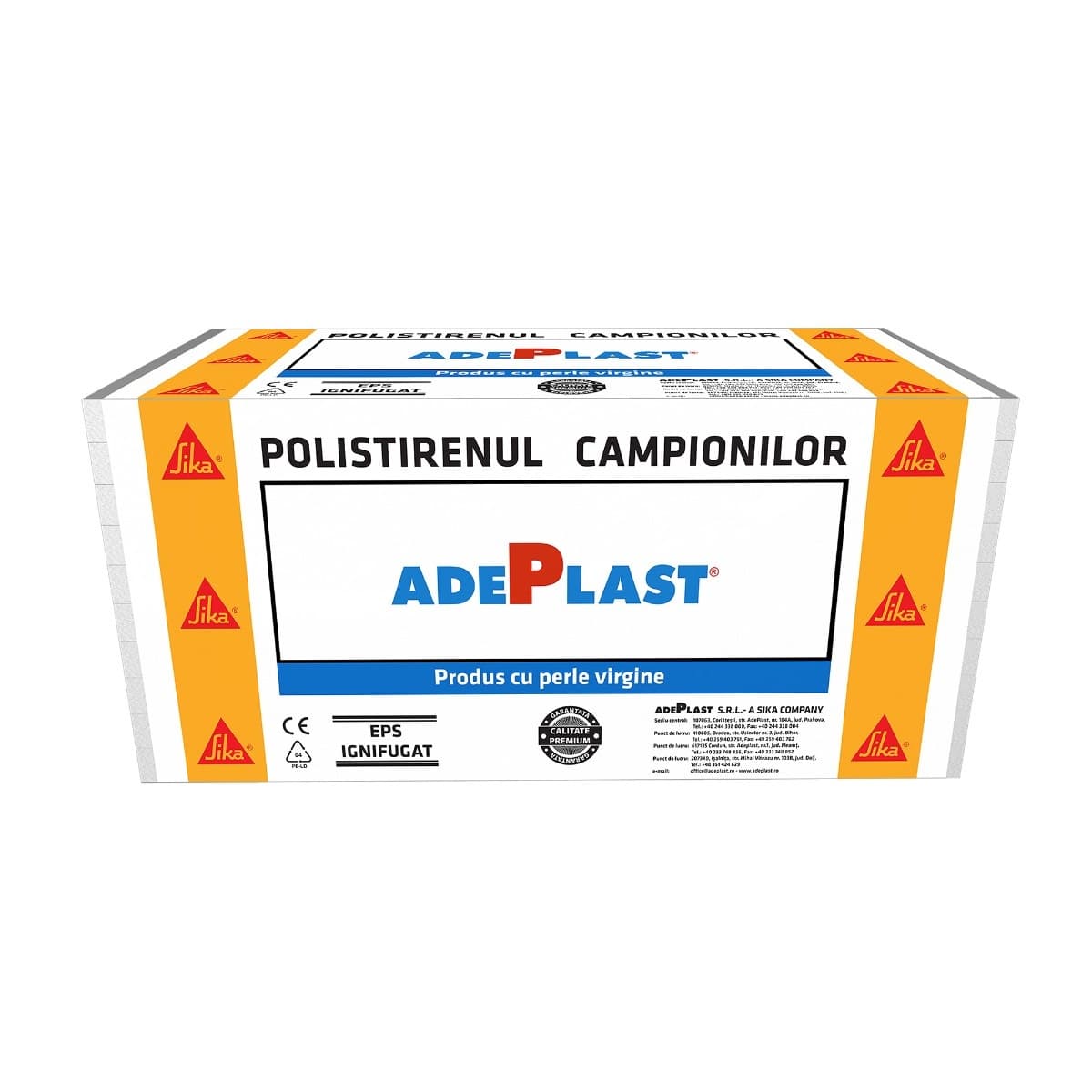 Polistiren expandat pentru fatada, Adeplast EPS 120, 5 cm