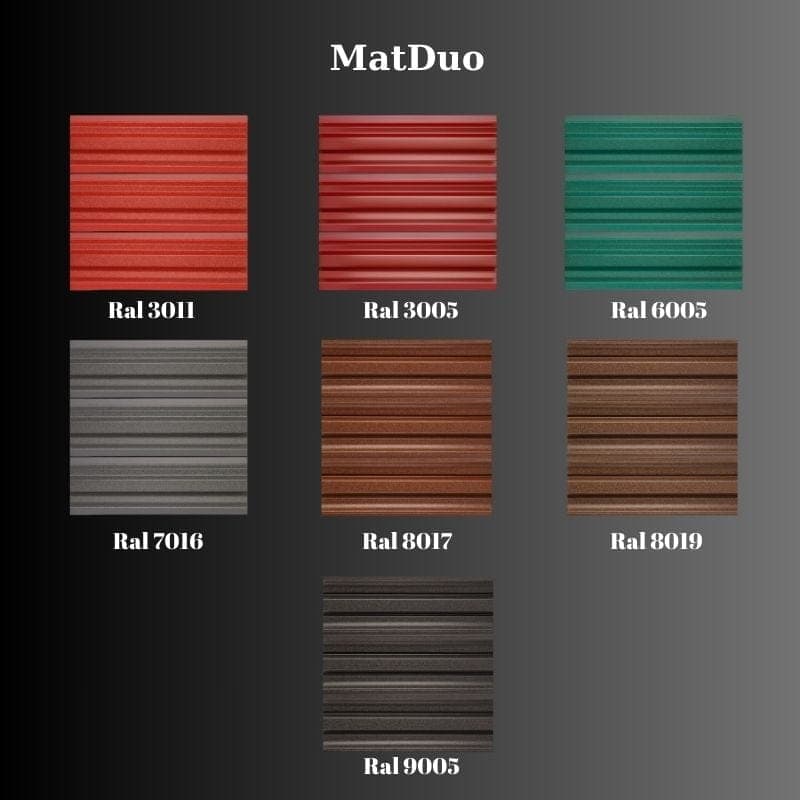 Profil de gard MTC Avangarde MatDuo, 0,46 mm — imagine 2