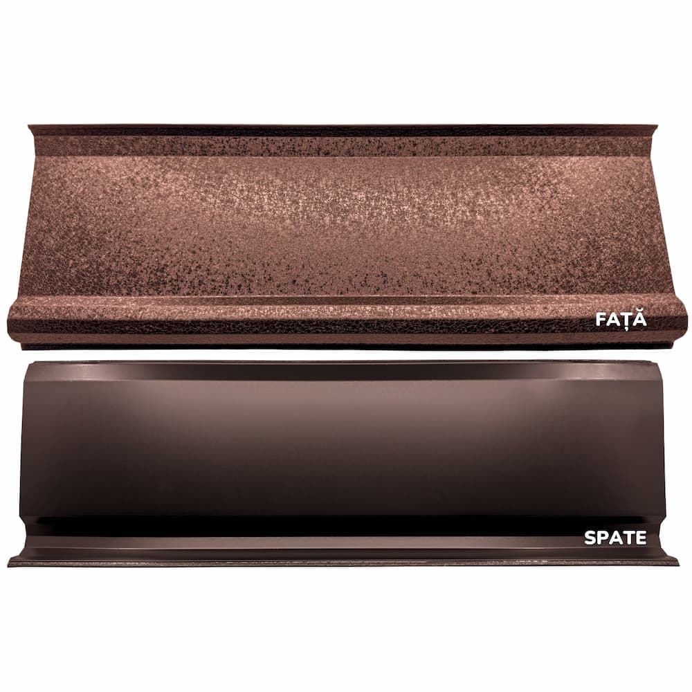 Profil Gard Jaluzele TPS GAMMA Maro Caramela Hi-Mat, 0.50mm — imagine 3