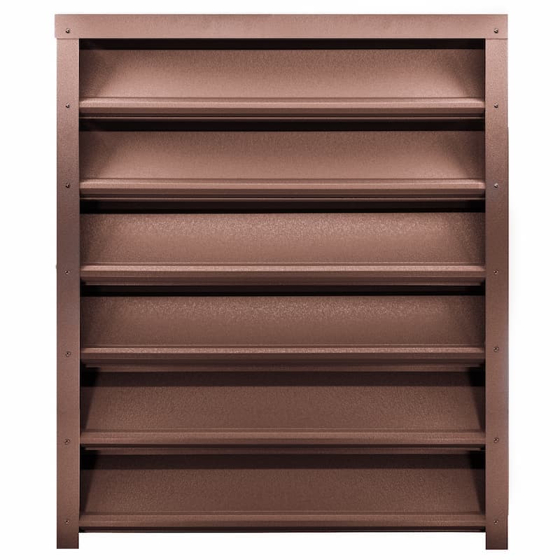 Profil Gard Jaluzele TPS GAMMA Maro Ciocolata Mat, 0.45mm