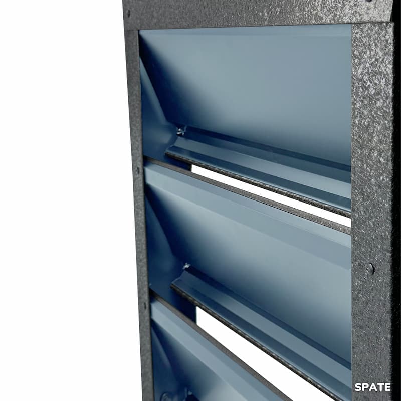 Profil Gard Jaluzele TPS GAMMA Negru de Noapte Hi-Mat, 0.50mm — imagine 4