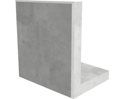 Profil L STAR STONE 80x50x50x7 cm gri