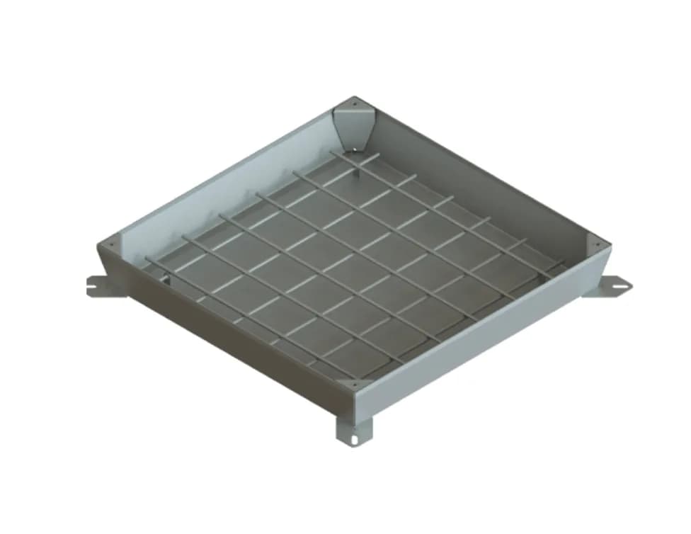 Capac ascuns 69 × 69 cm