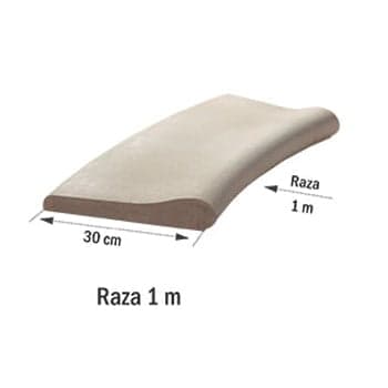 Raza piscina 1m