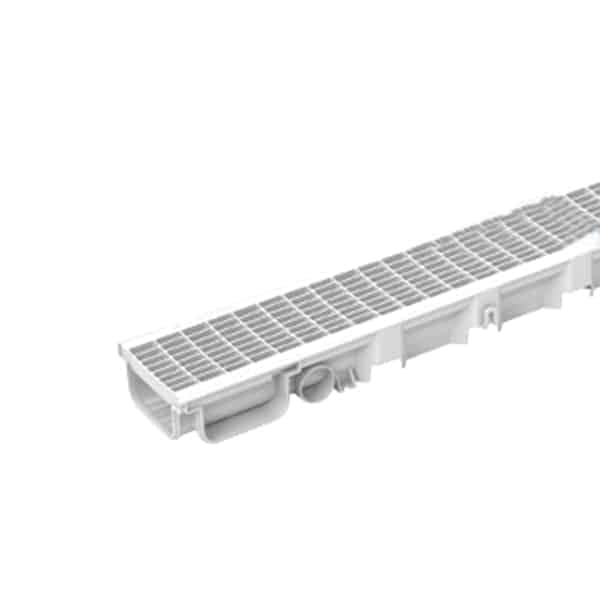 Rigola Pegasus Plus One S+Gratar PP Gri/Negru 100x35x1000