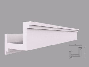 SCAFA LUMINA INDIRECTA SD3 90x100mm