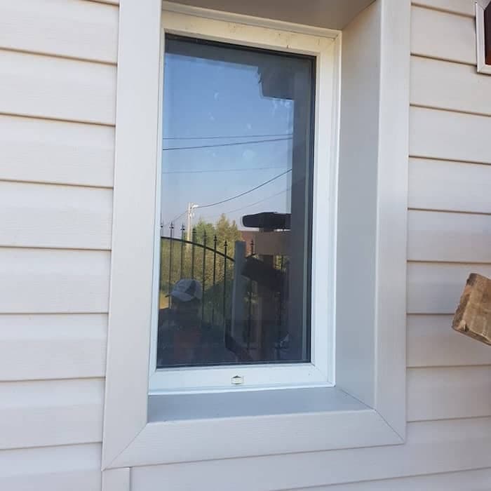 Siding American (Lambriu PVC) 3.81x 0.205 m Culoare Alb