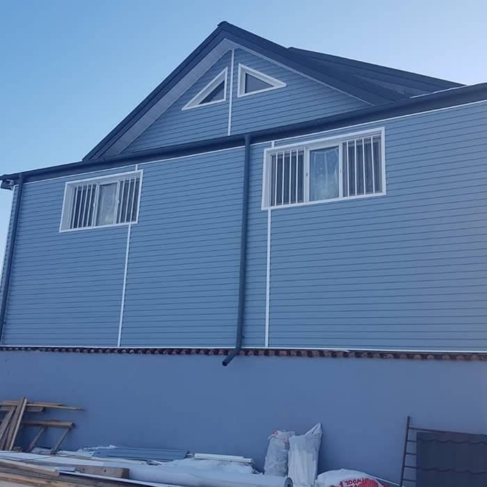 Siding American (Lambriu PVC) 3.81x 0.205 m Culoare Bleu