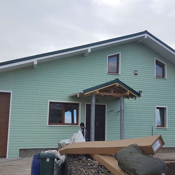 Siding American (Lambriu PVC) 3.81x 0.205 m Culoare Verde