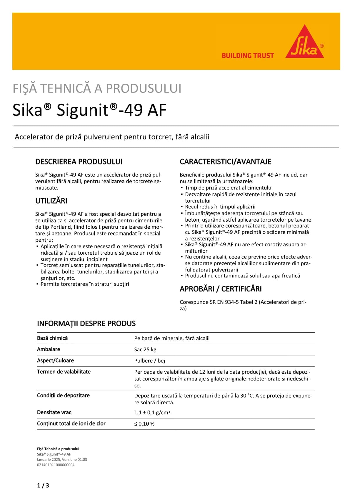 Sika® Sigunit®-49 AF