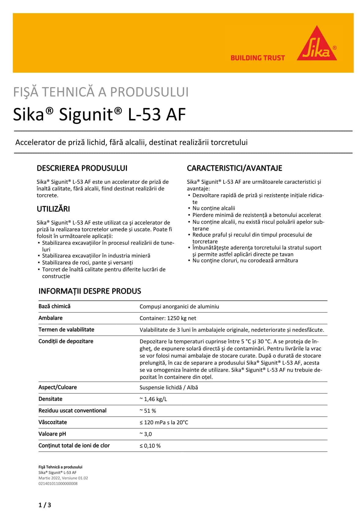 Sika® Sigunit® L-53 AF
