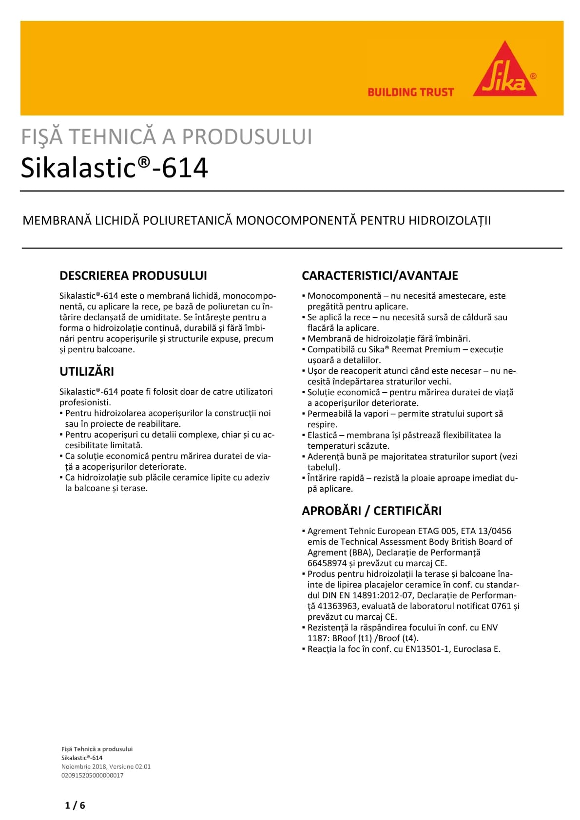 Sikalastic®-614
