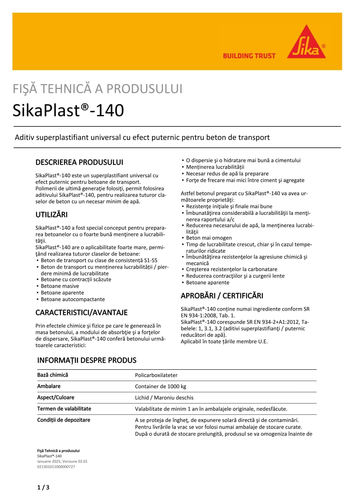 SikaPlast®-140