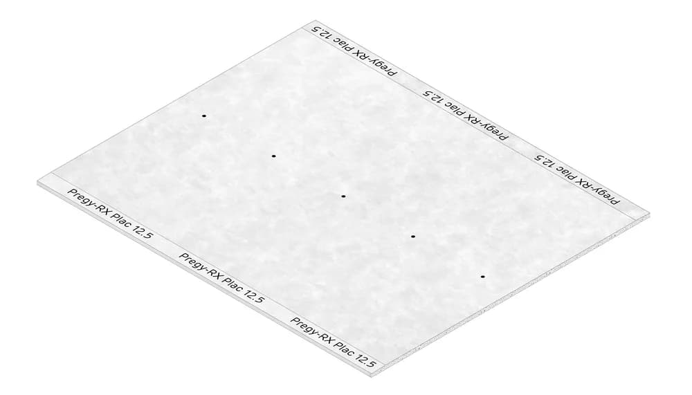 placa gips carton cu plumb pregyrx plac 125 pb 3mm
