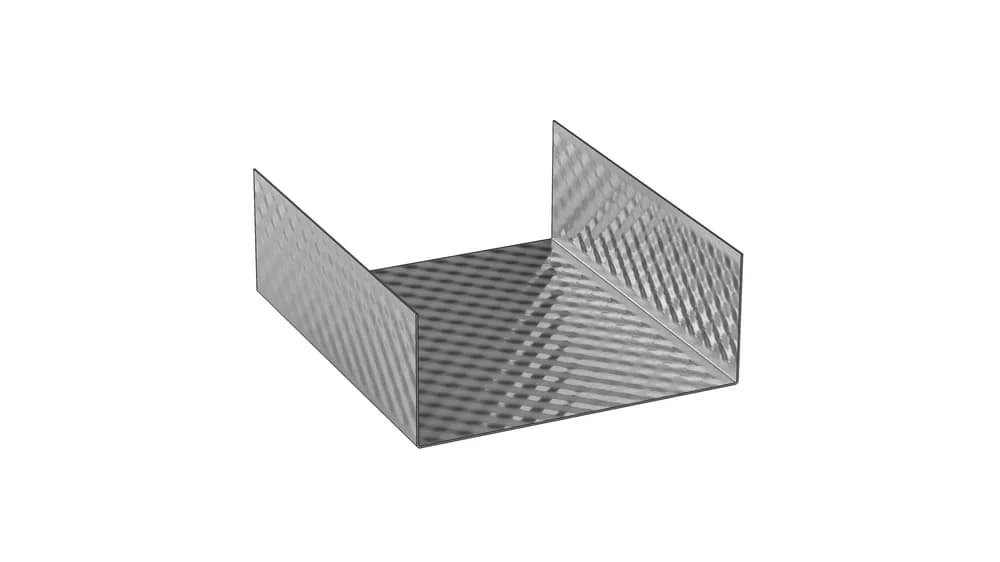 profile ghidaj gips carton uw100 0 5 mm