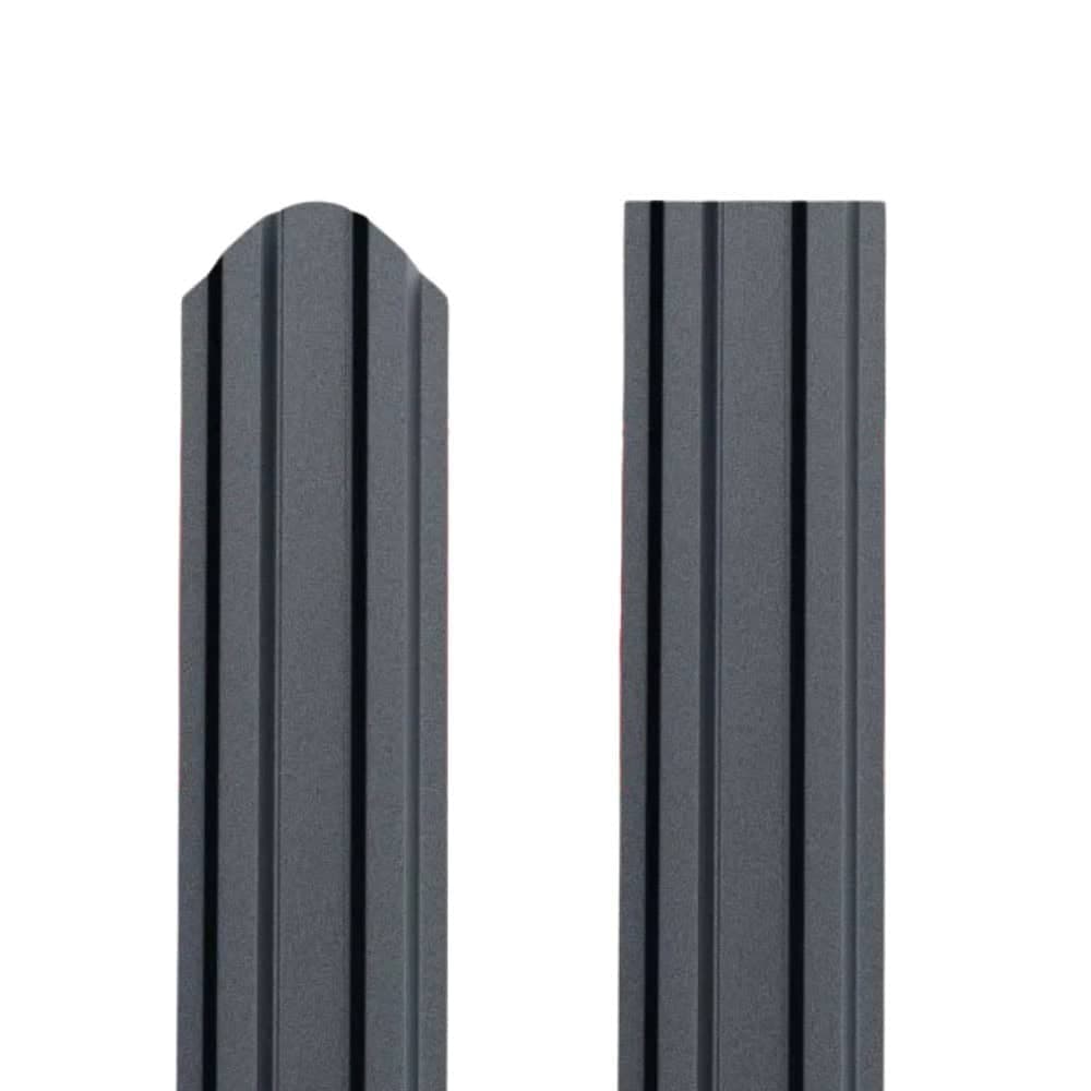 Sipca metalica Bilka Oslo, profil rotund/ drept, mat, 0.5 mm — imagine 2