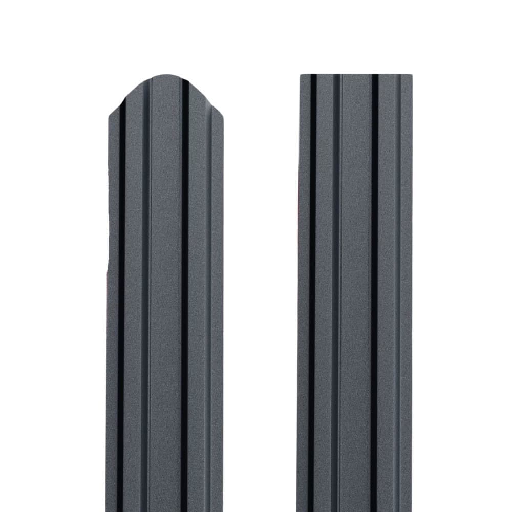 Sipca metalica Bilka Oslo, profil rotund/ drept, mat, 0.6 mm — imagine 2