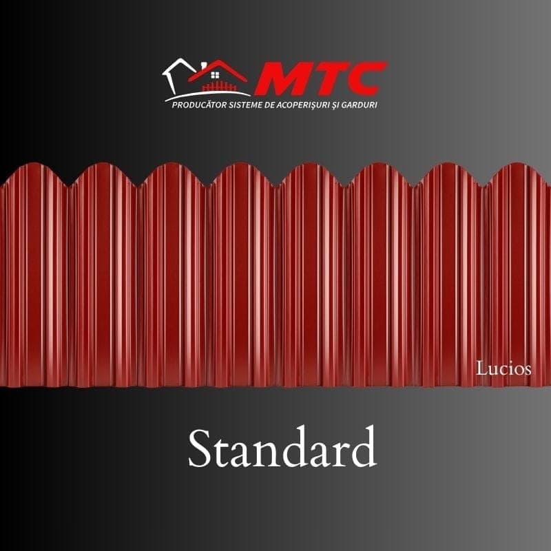 Sipca Metalica MTC Standard Lucios, 0,4 mm