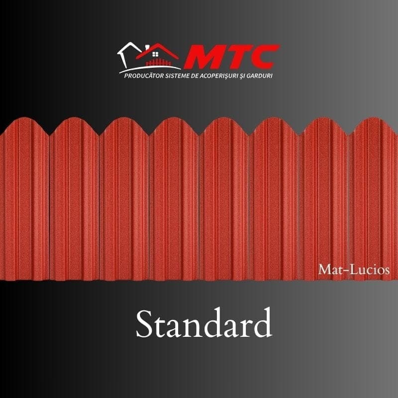 Sipca Metalica MTC Standard MatLucios, 0,4 mm