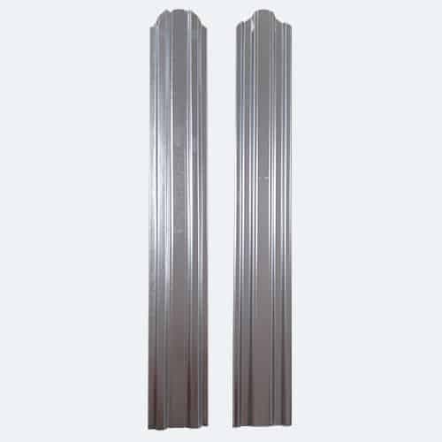 Sipca Metalica #REZISTENT Zincat, 0,4 mm, profil drept/ ascutit