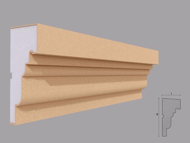 SOLBANC DECORATIV EXTERIOR FP212 DIMENSIUNE 150X72MM