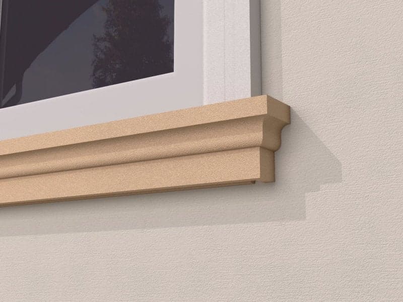 SOLBANC DECORATIV EXTERIOR FPDE211 DIMENSIUNE 110X75MM — imagine 2