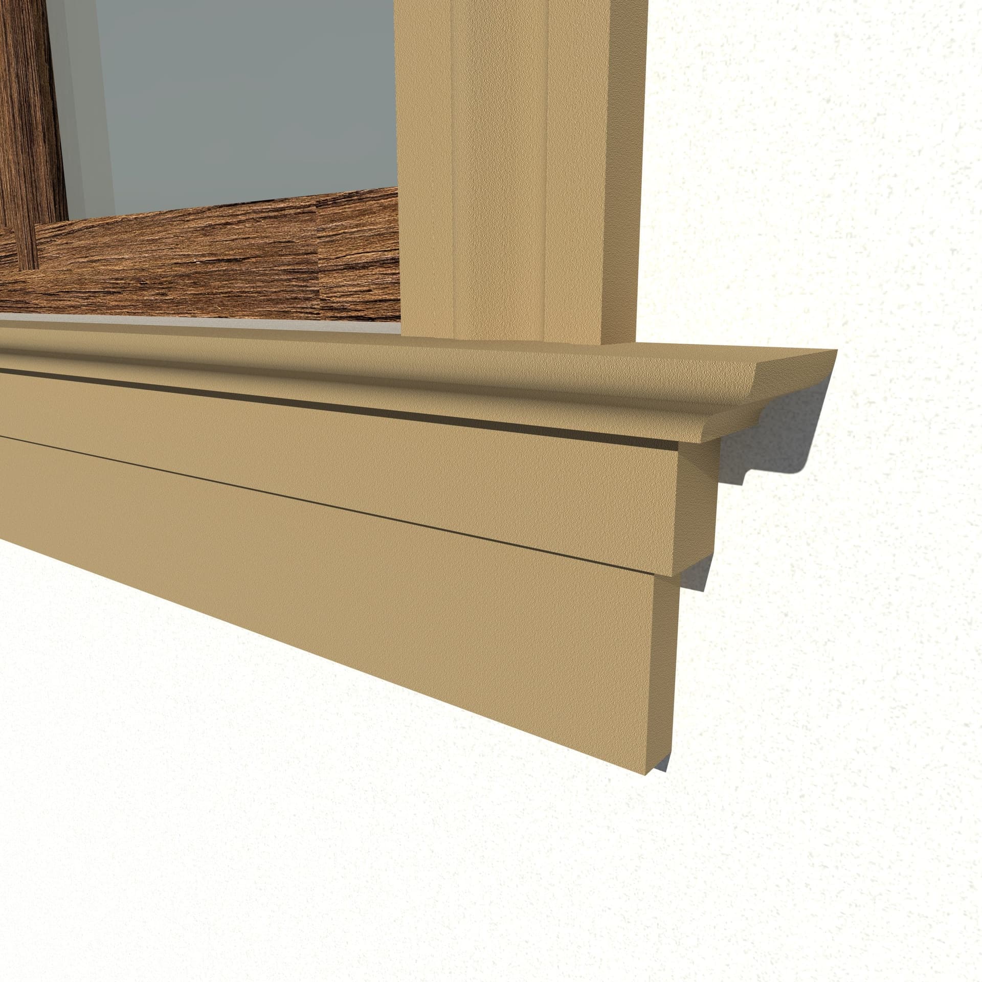 Solbanc decorativ fereastra #REZISTENT Ads103 190X85X2000 — imagine 4