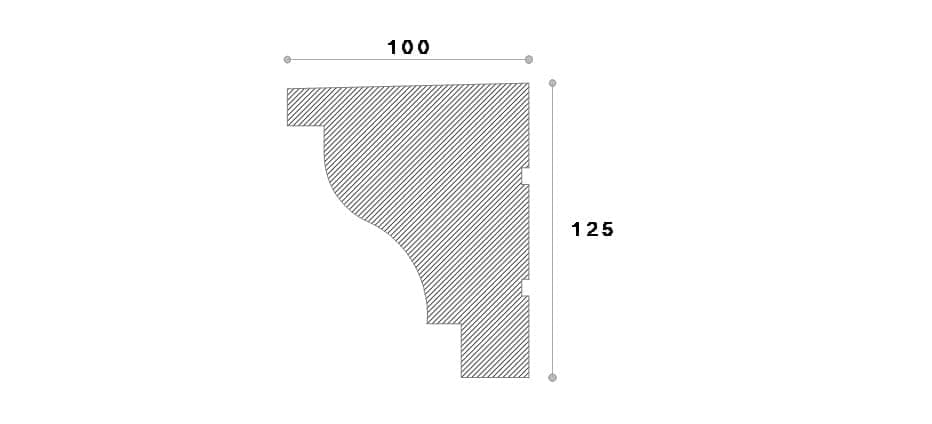 Solbanc decorativ fereastra #REZISTENT Ads108 125X100X2000 — imagine 2
