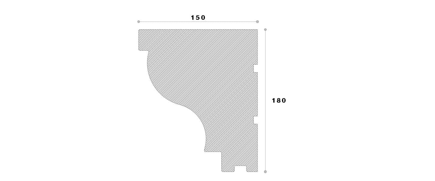 Solbanc decorativ fereastra #REZISTENT Ads152 180X150X2000 — imagine 2