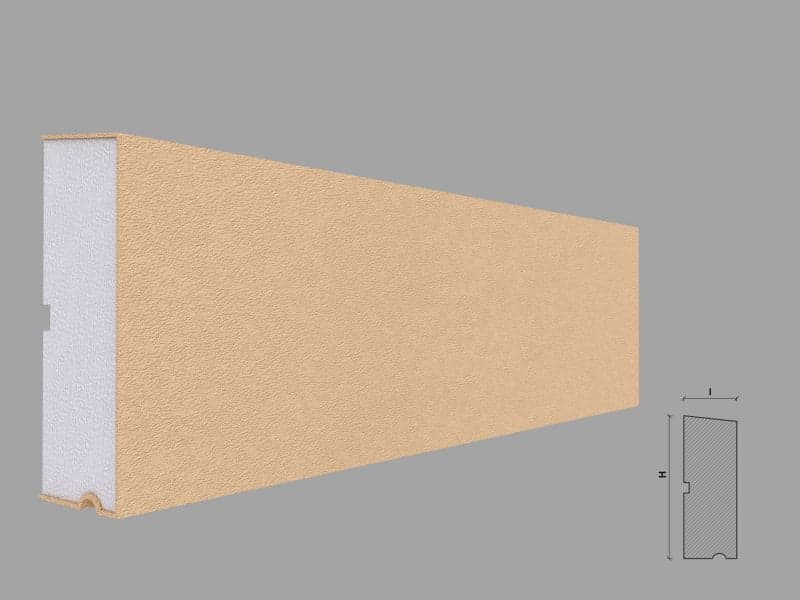 SOLBANC DECORATIV EXTERIOR FP218 DIMENSIUNE 135X50MM