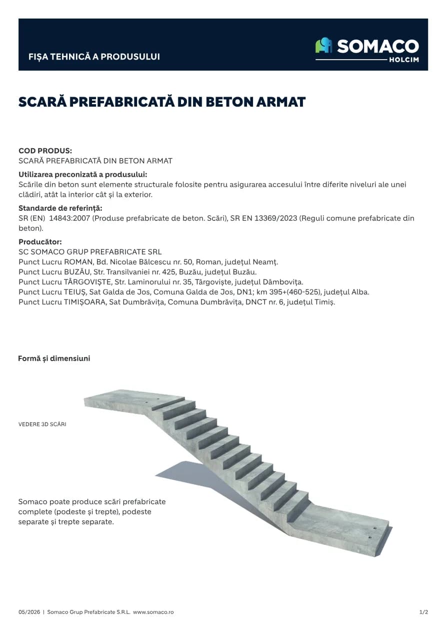 Somaco Structuri Scari
