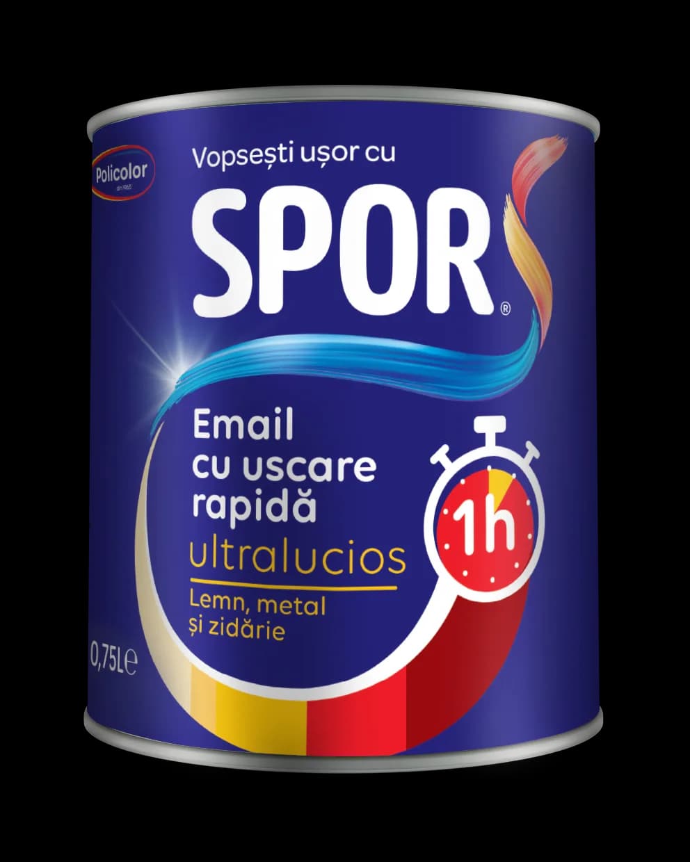 SPOR email ultralucios cu uscare rapidă