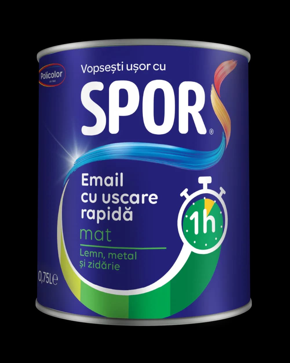 SPOR email mat cu uscare rapidă