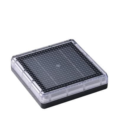 Spot solar mare alb 20x20x4,7cm — imagine 2