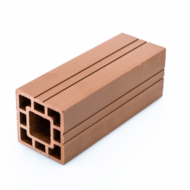 Stalp WPC (lemn compozit) fara caneluri, Bencomp P90x90FC